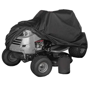 

Ride On Lawn Mower Tractor Cover Heavy Duty 210D UV Protect Waterproof Lawn Mower Covers