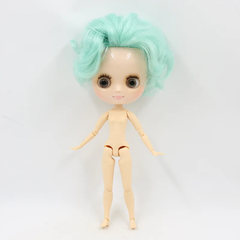 Кукла Middie blyth, Обнаженная, 20 см, шарнирное тело, глянцевое лицо с макияжем, серые глаза, мягкие волосы, сделай сам, игрушки, подарок с жестами