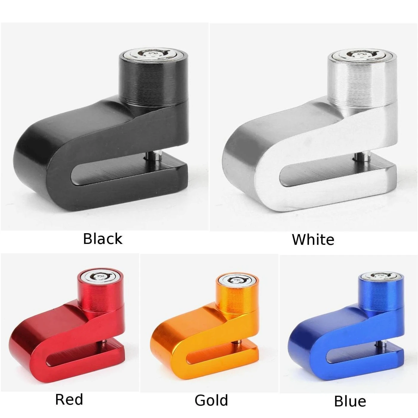 5.5*2.5*4.5cm Disc brake lock with Fixed bracket for motorcycle scooter bicycle ocking disc brake Motorcycle Accessories