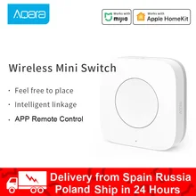 Xiaomi Aqara Mini Schalter Schlüssel Smart Wireless Remote One Key Control Multifunktionale Intelligente ZigBee Wifi Für Homekit Mijia App