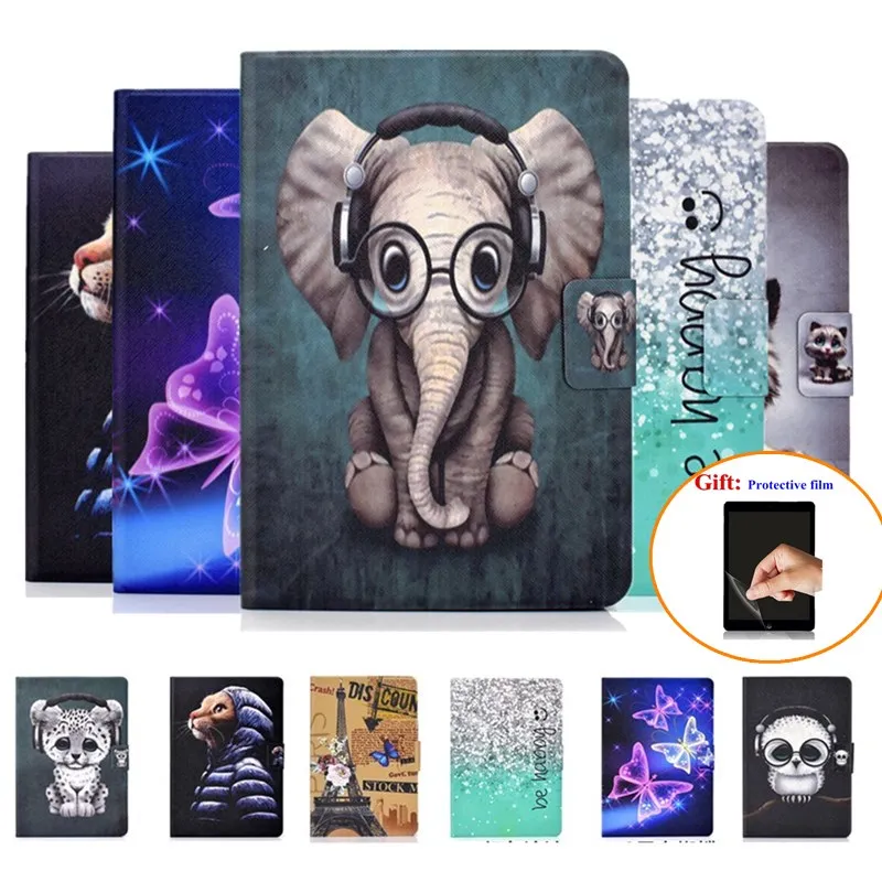 Custodie Per Tablet Animali Per Samsung Galaxy Tab A7 T500 Sm-T500 T505 T507 10.4 Cover Per Tablet Con Supporto Ultra Sottile Per Samsung Tab A7 Cover