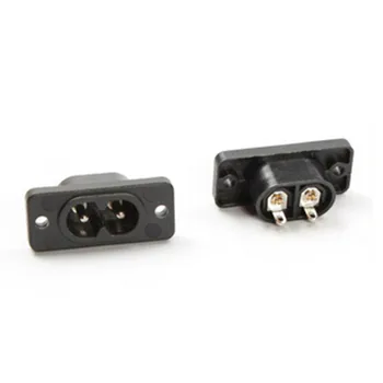 

IEC320 C8 2 Terminal Power Plug Inlet Socket AC 250V 2.5A M03 dropship