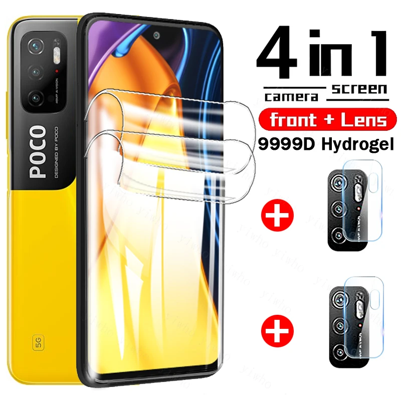 Screen Protector Hydrogel Soft Film for Xiaomi Mi Poco M3 Pro 5g Pocophone Pocco Poko X3 Pro NFC