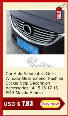 Автомобильный Автомобильный кнопочный руль для интерьера, модный стикер, лента, аксессуар, Украшение 18 19 для Morris garaves MG ZS