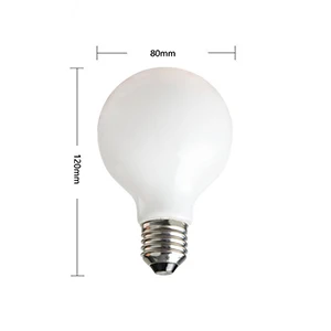 Винтаж decoracion лампы Эдисона e27 220 V/110 V подвесной светильник в стиле ретро 40W лампа Edison светильник накаливания светильник Промышленный Настенный декор - Цвет: Milk G80