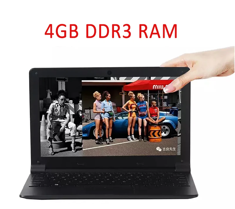 GMOLO 11,6 дюймовый intel Atom X5-E8000 Четырехъядерный 4 ГБ ОЗУ 128 Гб SSD Windows 10 мини нетбук ноутбук
