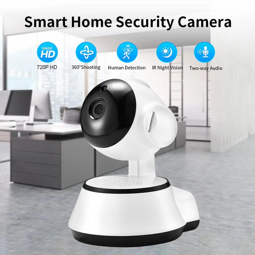 V380 интеллектуальная беспроводная (Wi-Fi) Камера обнаружения движения камеры