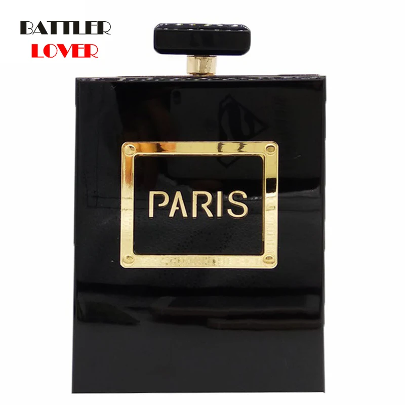 Acrylic Bottle Clutch Bag Bags  Acrylic Perfume Bottle Bag - Bags Women  2023 Women's - Aliexpress