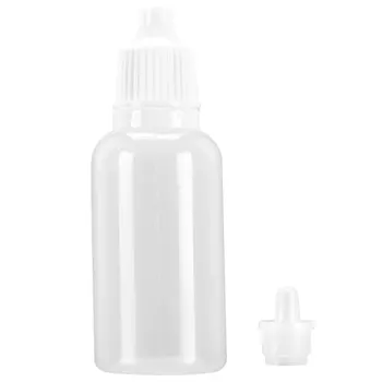 

25pcs Portable Eye Drops Bottle Empty Storage Bottle Refillable Subpackaging Bottle for Home Daily Use (20ml)