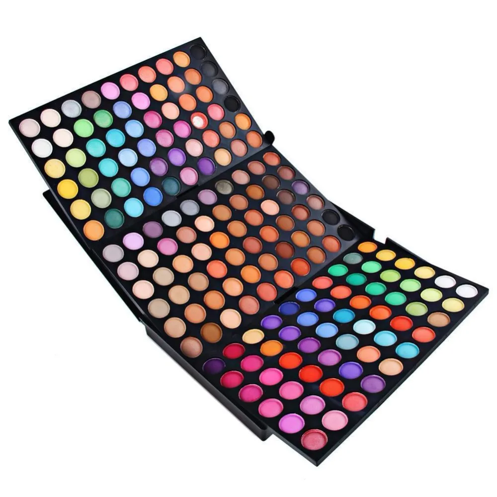 Goede Popfeel 180 Color Eyeshadow Palette Shimmer en Matte Naakt Makeup Eyeshadow Palette Cosmetische Oogschaduw Palet dfdf