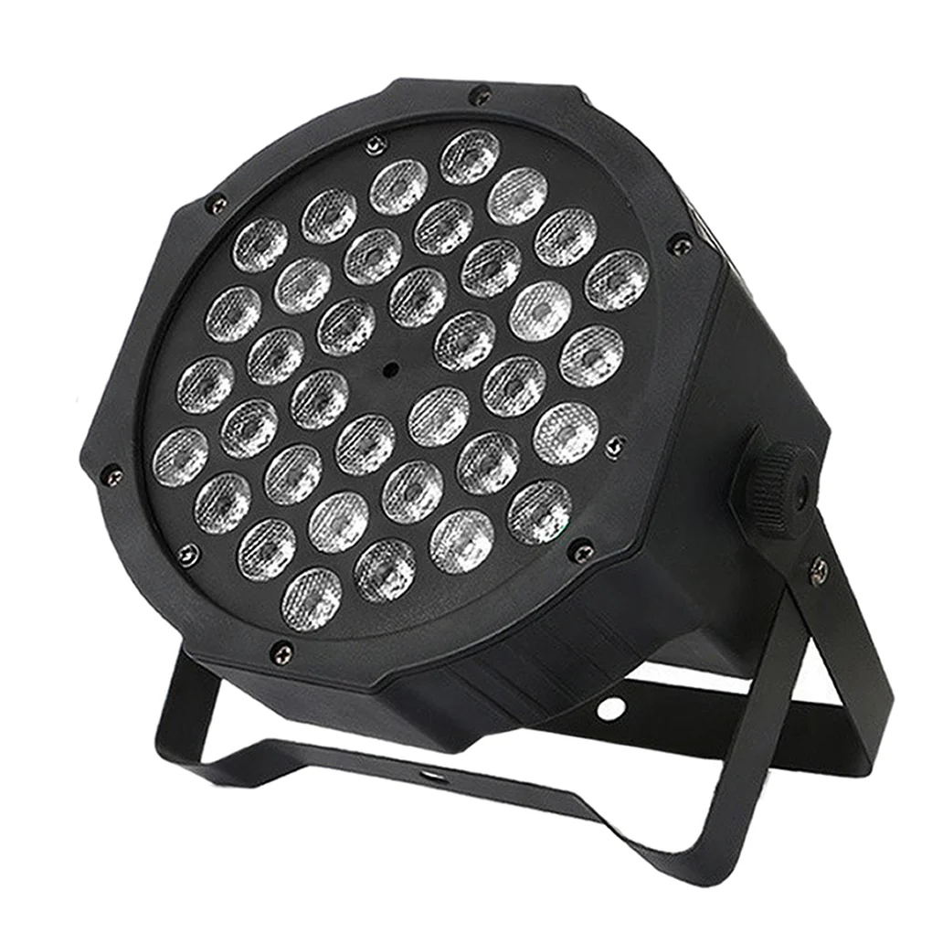 Миниатюрная Светодиодная лампа PAR AUCD 36 Вт светильник с активацией звуком DMX RGB