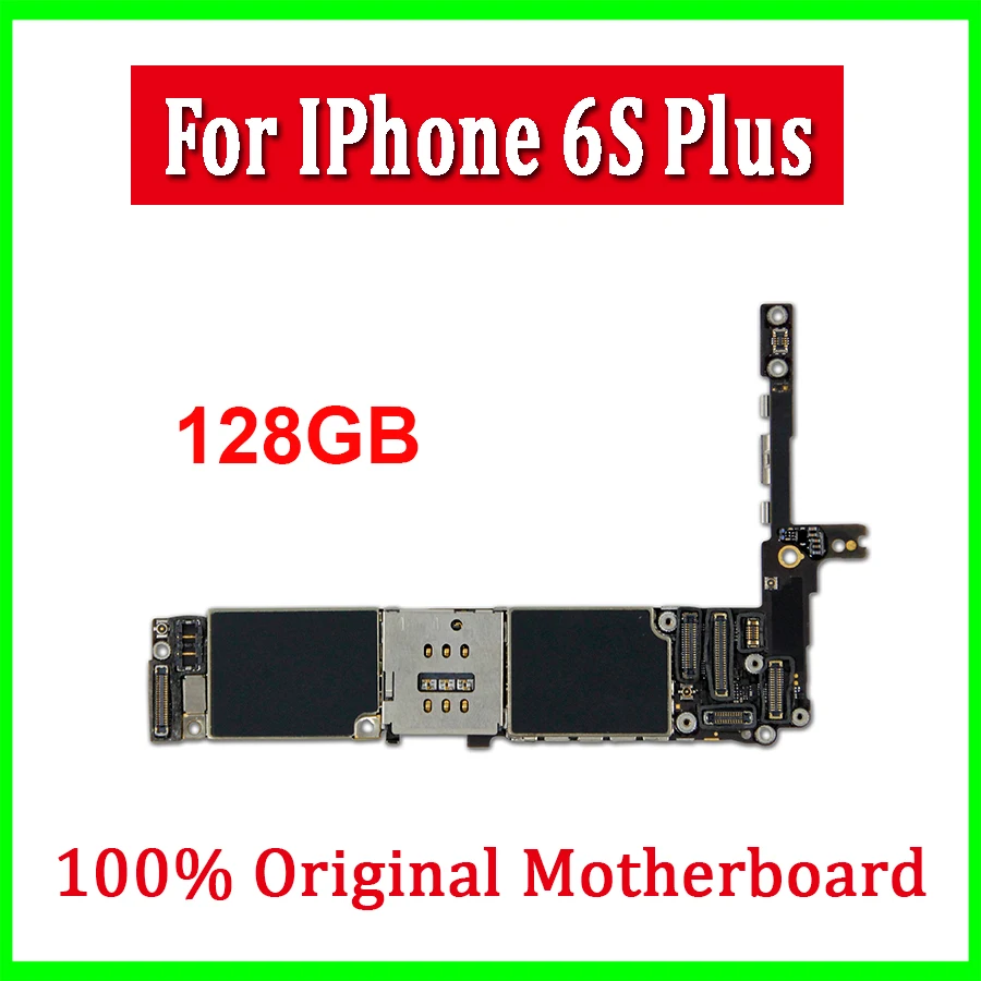 Полная разблокировка для iPhone 6S плюс материнская плата с/без Tocuh ID Бесплатный iCloud ID материнская плата для iPhone 6S plus
