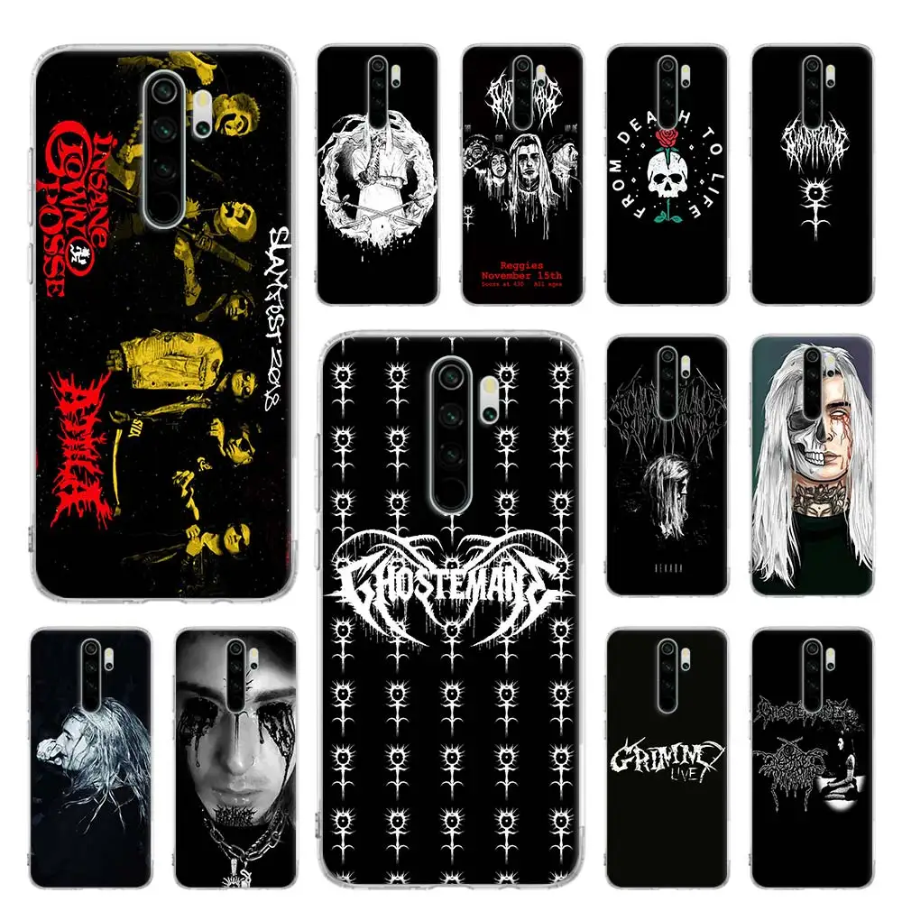 

Silicone Case for Xiaomi Redmi Note 7 8 Pro 6 6A 7A 8T K20 Pro Prime MI Cover Shell Coque Mercury Retrograde Ghostemane