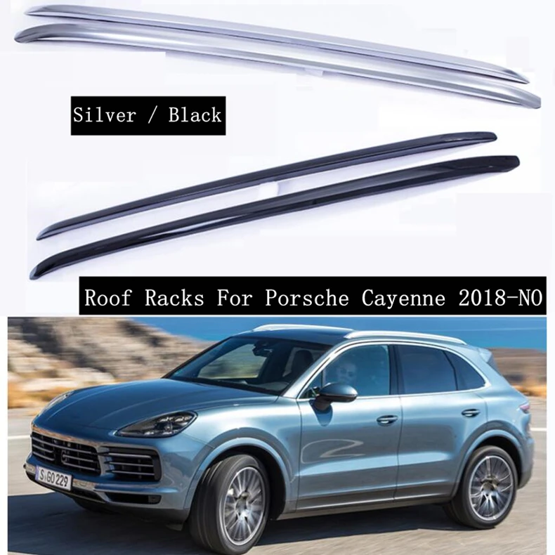 Багажник на крышу для Porsche Cayenne 2018 2019 2020 2021 из алюминиевого сплава | Автомобили и