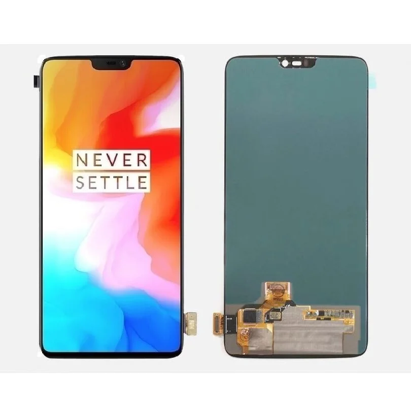 

100% Tested AMOLED LCD Display For Oneplus 6 Original touch screen 1080*2280 Digitizer Assembly 6.28 inch