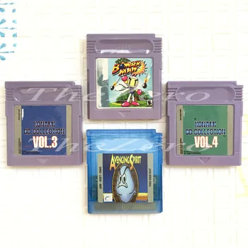 

Video Game for 16 Bit Cartridge Game Console Card POCKET BOMBERMAN Konami GB Collection Vol 3 / 4 Avenging Spirit BOMBER MAN