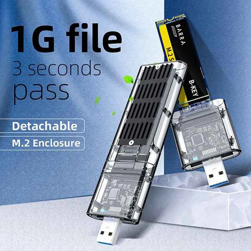ܺ M.2 NGFF SATA SSD Ŭ  USB3.0 Gen1 PC  5 ⰡƮ/  SATA SSD ϵ ̺ ̽