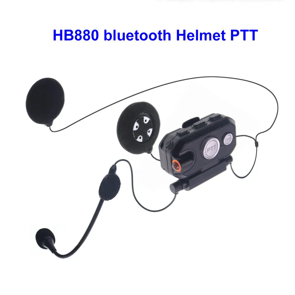 Tork móvil Motocicleta Headset-Abierto tirón Frontal Casco 3,5 mm enchufe botón PTT