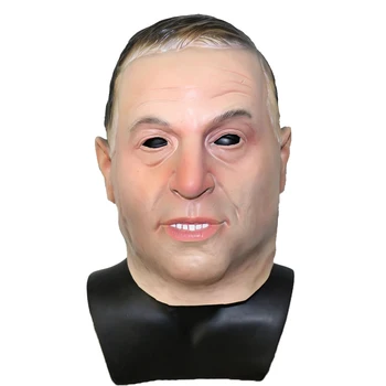 

Realistic Latex Celebrity Mask Disguise Fancy Dress Human Face Mask Adult Male Face