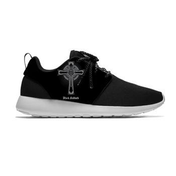 

Sabbath Black Heavy Metal Rock Newest Fashion Vogue Kids Sport Running Shoes Casual Breathable 3D Sneakers Boys Children Girls