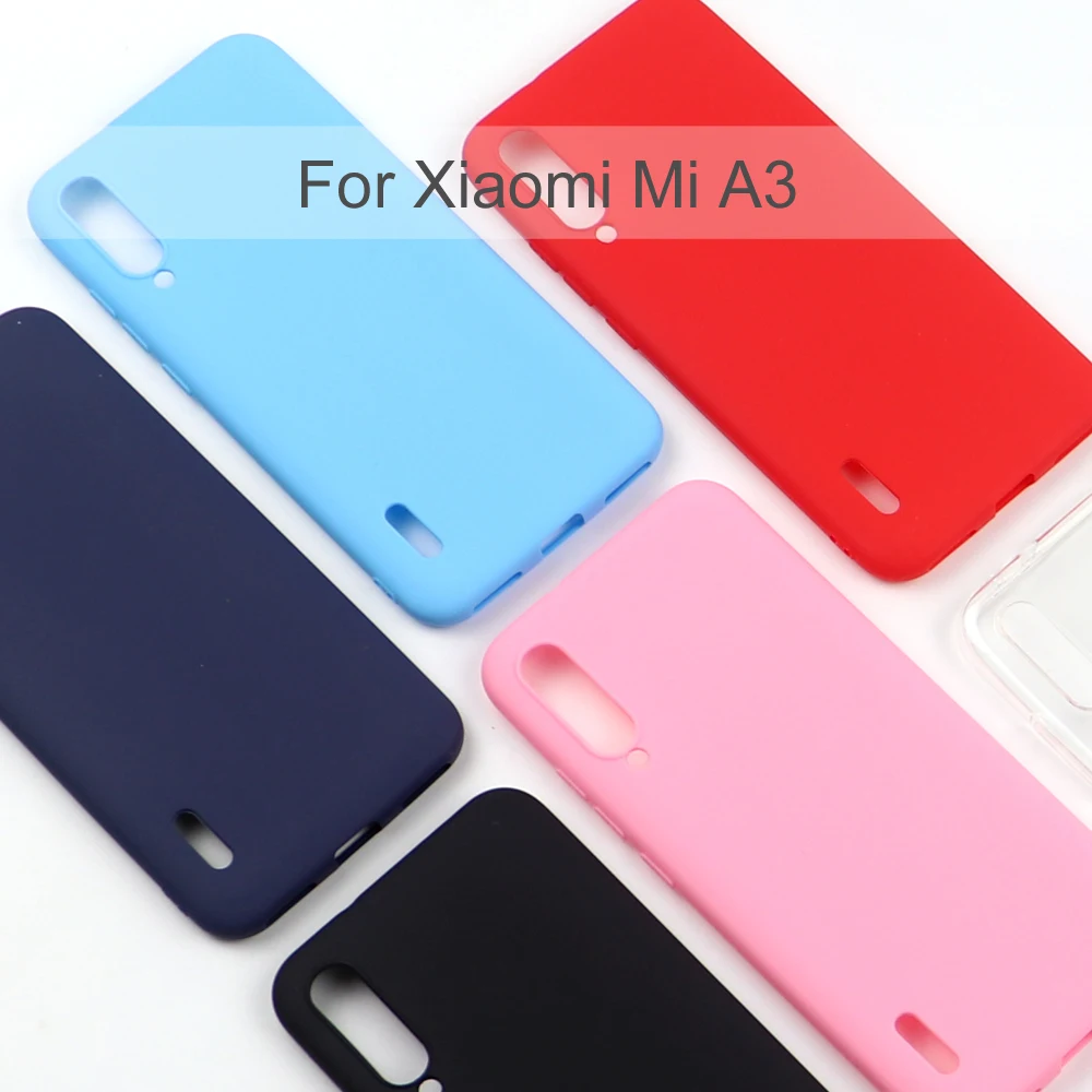 Силиконовый чехол для Xiaomi Mi A3 мобильный телефон ТПУ мягкий чехол-накладка на
