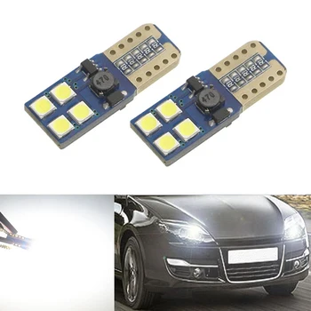 

2pcs White T10 168 194 W5W LED Canbus For 3030 Chip Led Replacement Bulbs For Car License Plate Lights Parking Lights Styling