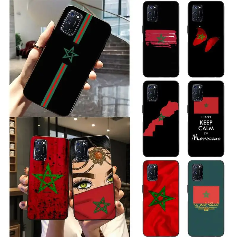 ZOROXU Morocco Flag Moroccan Unique Phone Case For Oppo Reno2 3 A77 92020 F11 Realme 2 5 6 Pro XT | Мобильные телефоны и