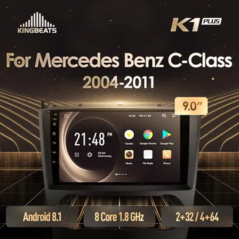 

KingBeats Android 8.1 Octa-Core head unit 4G in Dash Car Radio Multimedia Video Player Navigation GPS For Mercedes Benz C-Class W203 CL203 C209 A209 2004 - 2011 no dvd 2 din Double Din Android Car Stereo 2din DDR4 2+32