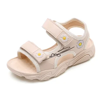 

Girls sandals 2020 Summer Soft Bottom princess Kids Sports Sandals Comfortable Open Toe Children Beach Sandals Size 26-37