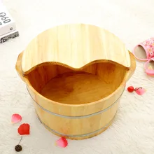 Новое поступление бытовые пузырь ноги стволов 21 см твердая деревянная, для spa педикюр мойка для мытья ног Замачивание ног ванна для ног для взрослых ванна для ног