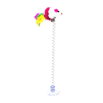 

Cat Teaser Cat Teaser Toy Spring Cat Toy Cat Toy Sucker Toy Fail Rat 1 PCs