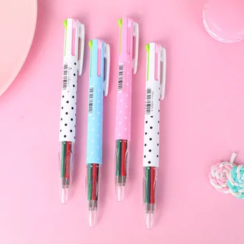 

Polka Dot Ballpoint Pen Cartoon New Stationery Kawaii Pen Writing Tools Cute Pens Creative Cute Gel Pens Kawaii School Supplies