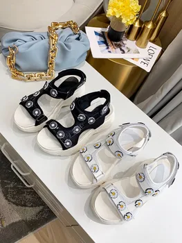 

Explosion models Daisy fashion personality comfortable women's shoes new women's shoes sandals all-match