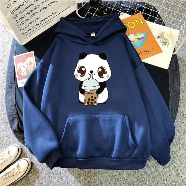 Men's Bears Drucken Nette Dropshipping Harajuku Vintage Schwarz Hoodie Tops Oversize Langarm Streetwear Pullover Kleidung 8