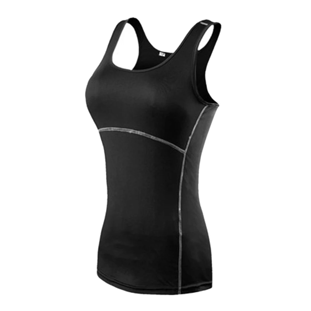 Женские спортивные быстросохнущие дышащие стрейч-колготки без рукавов для йоги G66