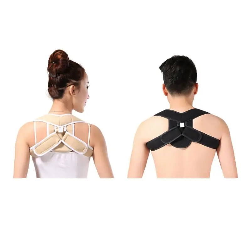 

Adjustable Unisex Adult Children Spine Support Belt Back Shoulder Brace Orthotics Corset Upper Posture Corrector Bandage S-L
