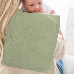 Baby Hiccup Towel Cotton Soft Belch Spit Milk Towels For Newborn Bath Supplies Baby Care Towel Babies Gift 9 colors