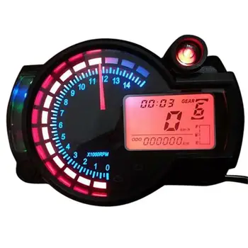 

Adjustable Motorcycle Digital Speedometer LCD Digital Odometer