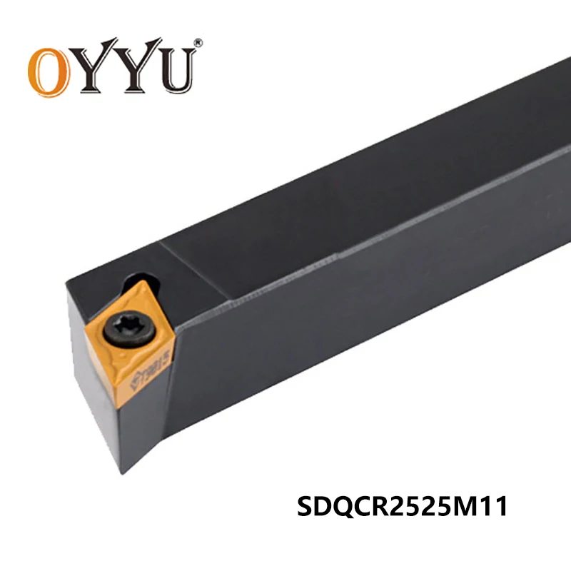 OYYU SDQCR SDQCR2525M11 SDQCL2525M11 Внешний токарный держатель токарного инструмента с ЧПУ