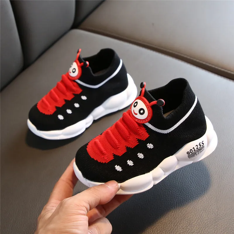 kids shoes Girls Boys Sport Stretch Mesh Shoes Cartoon Infant Kids Baby Running Sneakers sapato infantil  #4S30 (22)