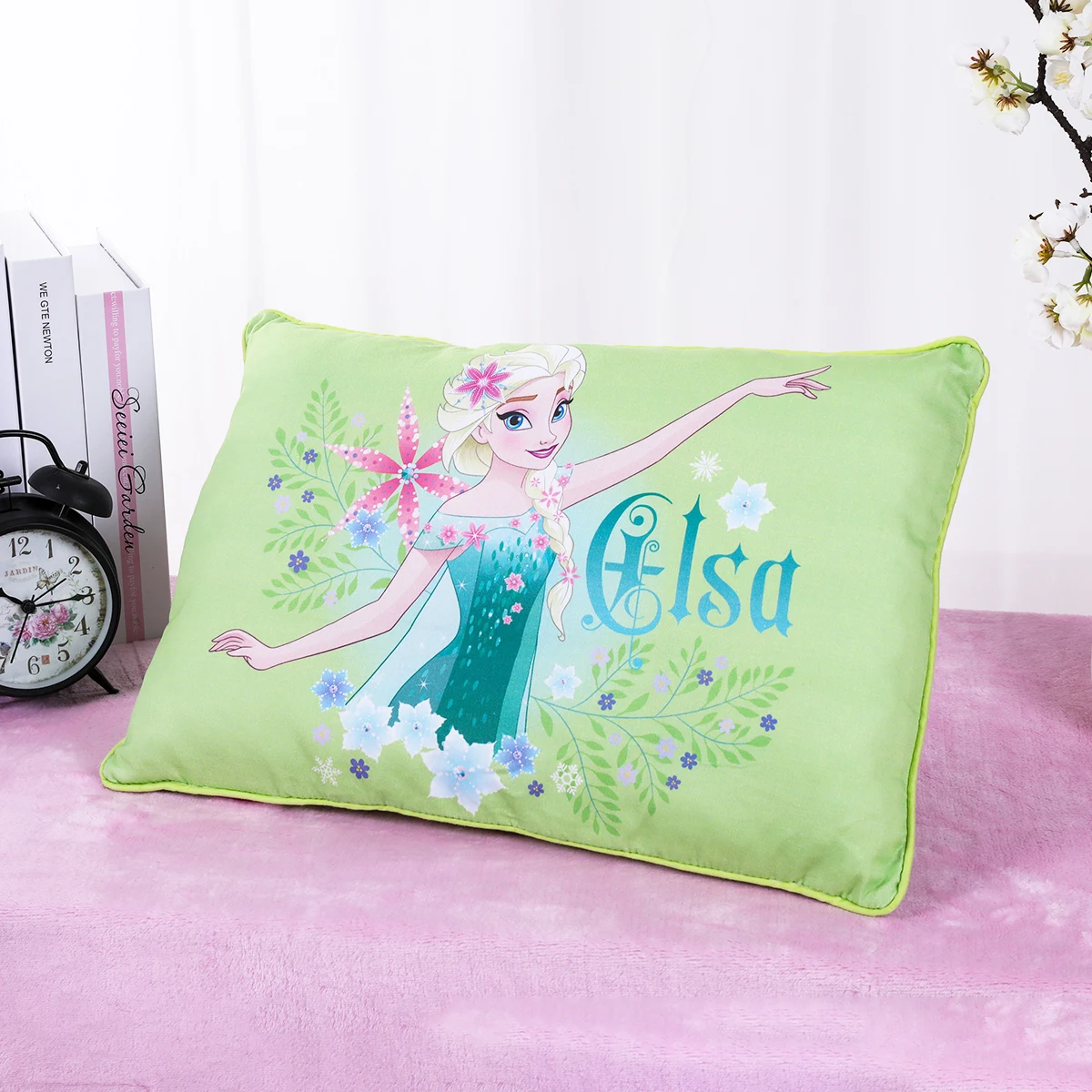 Disney-almohada de látex para niños, almohada de memoria para guardería,  escuela primaria, almohada Natural de dibujos animados para bebés de 3 a 12  años - AliExpress