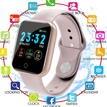 

I5 Smart Watch Women/Men Heart Rate Monitor Fitness Tracker Blood Pressure Bluetooth Smartwatch Women for Apple Watch Andriod