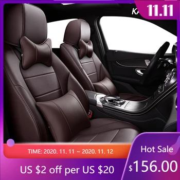 

KADULEE custom leather car seat covers For jeep grand cherokee compass commander renegade covers for vehicle seat cover cars