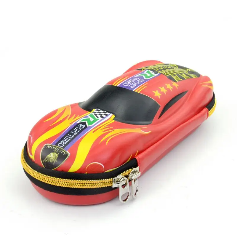 Pencil Cases 3D Racing Car Cartoon Stationery Box For Children