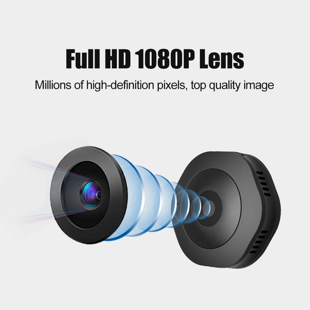 1080P HD Micro Cam мини-камера портативный видеомагнитофон с датчиком движения Securit с магнитной спинкой для спорта на открытом воздухе DV в ночное время