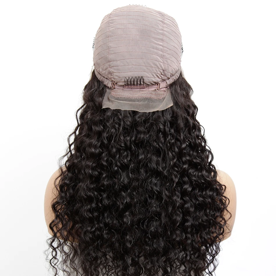 water wave hair lace front wig human hair lace frontal wigs 10