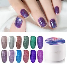 Гель лак для ногтей основа и верхнее покрытие не легко царапается гель лак УФ Гель-лак для ногтей Перманентный лак для ногтей красочный набор Y808