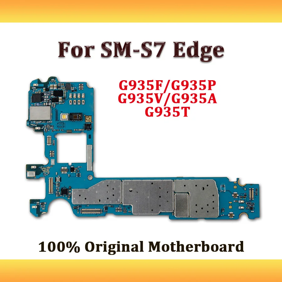 Оригинальная разблокированная материнская плата для Samsung Galaxy S7 Edge