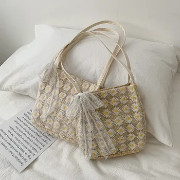 

Summer Women Beach Bags Handbags 2020 New Fashion Female Straw Crossbody Bags Mini Messenger Bags Shouder Bags Purses for Girls