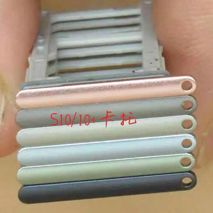 

10Pcs/Lot, For Samsung Galaxy S10 S10 Plus SIM Card Tray Slot Holder Replacement Part